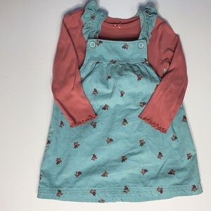 Carter’s 18m corduroy jumper dress